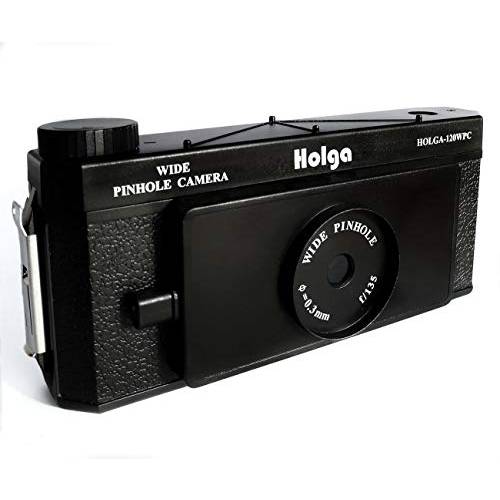 Holga 120 WPC 파노라마 핀 Hole 카메라 와이드 Format 필름 Lomo 카메라 Black