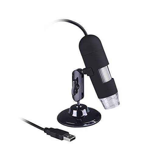 BestScope BPM-130 USB 휴대용 디지털 Microscope, 1.3MP Camera, 20x-200x Magnification, LED Illumination, 테이블 Stand, Includes Software CD