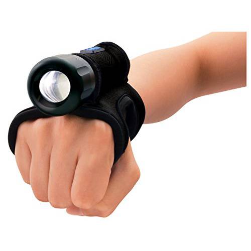 빅 Blue Neoprene Goodman Style Glove with 조절가능 Velcro 스트랩 for AL and CF 미니 Series 라이트