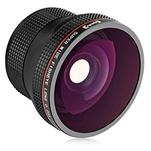 Opteka 0.20X 프로페셔널 AF 어안 렌즈 for Nikon D5, D4, D3, Df, D850, D810, D800, D750, D610, D500, D7500, D7200, D7100, D5600, D5500, D5300, D5200, D3500, D3400, D3300, D3200 디지털 SLR 카메라