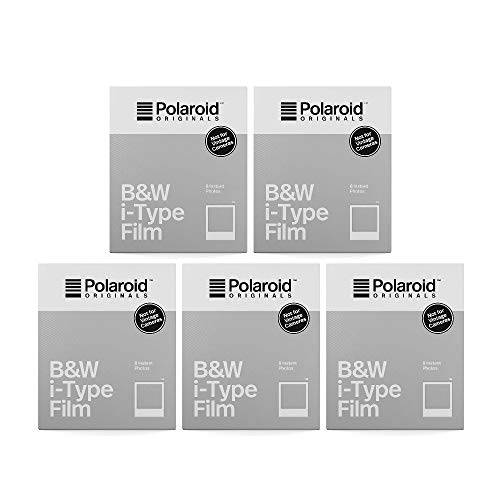 Polaroid Originals 스탠다드 B& W 인스턴트 필름 for i-Type 카메라 (40 Exposures)