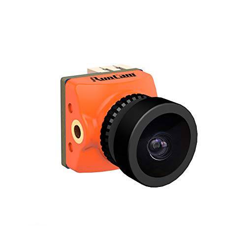 RunCam Racer 소형 2 FPV 카메라 CMOS OSD 1000TVL Super WDR 6ms 로우 Latency 제스처 컨트롤 for FPV 레이싱 Drone(2.1mm FOV 145°)