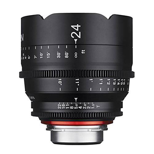 Rokinon Xeen XN24-N 24mm T1.5 프로페셔널 CINE 렌즈 for Nikon