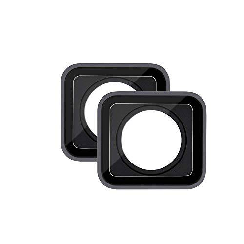 （2 Pack） ParaPace Protective 렌즈 교체용 for 고프로 히어로 6 5 블랙 글래스 커버 케이스 액션 카메라 악세사리 Kits(Gray)