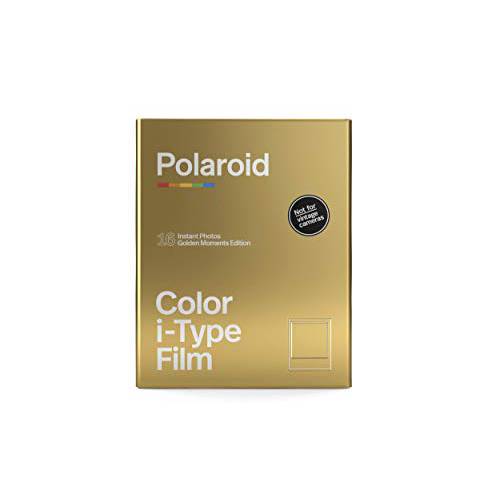Polaroid i-Type 컬러 필름 - Golden Moments 에디션 이중 팩 (16 포토) (6034)