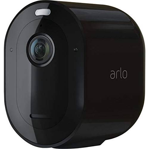 Arlo  프로 3 스포트라이트 카메라 | 추가 on | Wire-Free, 2K 비디오& HDR | 컬러 나이트 Visi on, 2-Way 오디오, 6-M onth 배터리 Life, 160° 뷰 | works  알렉사 | 블랙 | VMC4040B