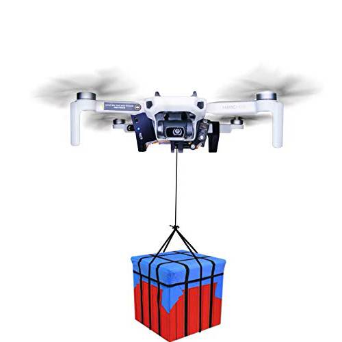 Mavic 미니 드론 클립 Payload Delivery 드롭 수송 디바이스 드론 출시 어업 미끼 캐링 웨딩 Proposal 디바이스 호환가능한 DJI Mavic 미니 Drone(Load 용량 0.17 Ib).