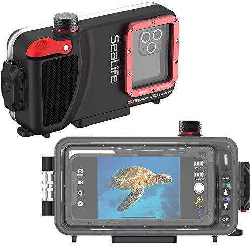 방수 스쿠버 다이빙 SeaLife SportDiver 폰 케이스 수중 사진촬영용 호환가능한 아이폰