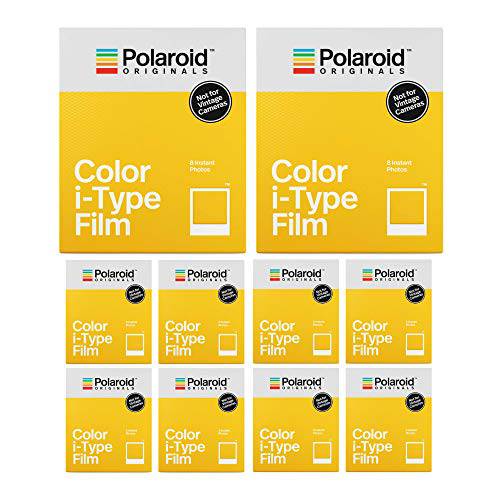 Polaroid Originals  스탠다드 컬러 인스턴트 필름 i-Type 카메라 (80 Exposures) (4XX10)