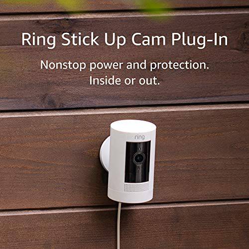 All-new Ring  스틱 Up 캠 Plug-In HD 보안카메라, CCTV two-way talk, Works  알렉사  3-Pack