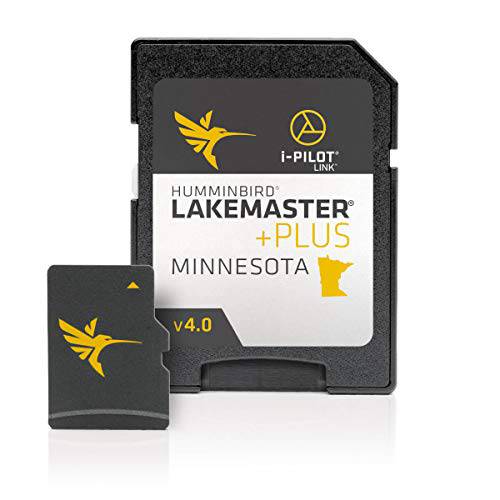 Humminbird 600021-10 LakeMaster 플러스 Minnesota V4 (포함 우즈/ Rainy) 디지털 GPS 지도 마이크로 카드