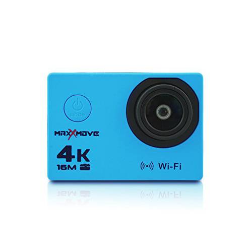 MaxXmove MXM-AC-RIZEH4-BLU 30fps 4K 액션 카메라, 블루