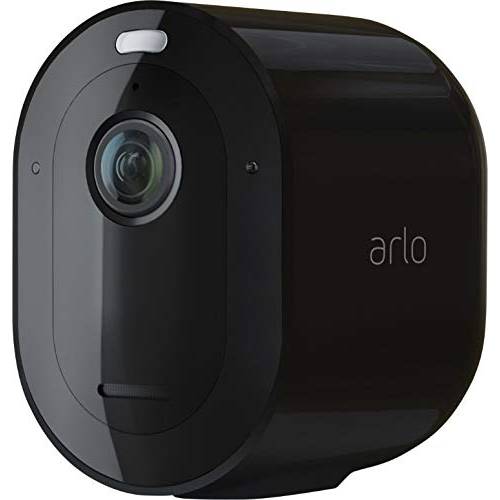Arlo 프로 4 스포트라이트 카메라 - 1 팩 - 무선 세큐리티, 2K 비디오& HDR, 컬러 나이트 비전, 2 웨이 오디오, Wire-Free, 다이렉트 to 와이파이 No 허브 Needed,  블랙 - VMC4050B