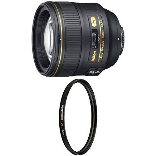 니콘 AF-S FX NIKKOR 85mm F/ 1.4G 렌즈 오토 포커스 니콘 DSLR 카메라 UV 프로텍트 렌즈 필터 - 77 mm