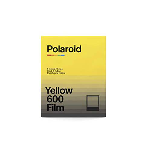 Polaroid Originals 600 블랙& Yellow 필름 - Duochrome 에디션 (8 포토) (6022)