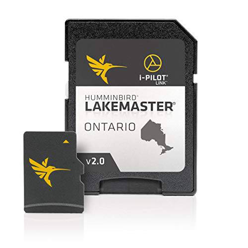 Humminbird 600053-2 LakeMaster Ontario V2 (포함 우즈/ Rainy) 디지털 GPS 지도 마이크로 카드