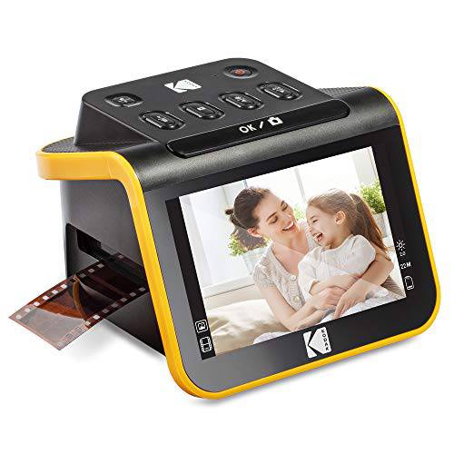코닥 슬라이드 N 스캔 필름 and 슬라이드 스캐너 라지 5” LCD 스크린, 변환 컬러& B& W 네거티브&  슬라이드 35mm, 126, 110 필름 네거티브&  슬라이드 to 하이 해상도 22MP JPEG 디지털 포토