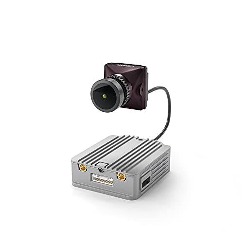 Caddx 폴라 에어 유닛 키트 FPV 카메라 마이크로 HD 디지털 이미지 전송 Rc 레이싱 드론 1.6& 8Mega FPV 카메라 720p 60fps 레코딩 호환가능한 DJI FPV 에어 유닛 (브라운)