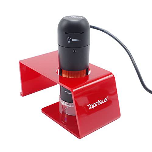 편광 USB 현미경, TOPNISUS 리얼 5MP 해상도, 250x 배율 디지털 카메라 전자 현미경 호환가능한 맥북 윈도우 PC 동전 콜렉션, 마이크로 납땜,솔더링