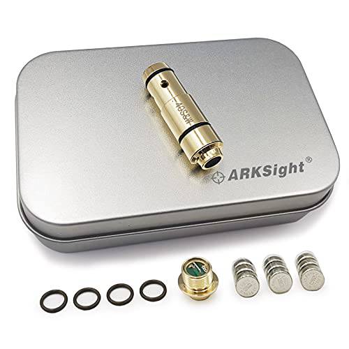 ARKSight 40S& W 드라이 파이어 트레이닝 카트리지 - 레이저 트레이닝 카트리지 통합 스냅 캡, 레드 레이저 Bullet 더블 O-Ring