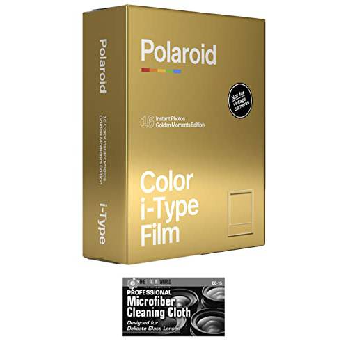 Polaroid Originals 컬러 필름 i-Type 인스턴트 카메라 - 골든 Moments 에디션 - 더블팩 (16 포토)
