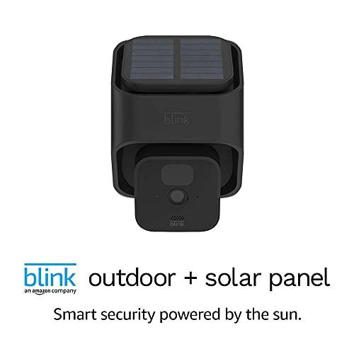 Blink 아웃도어+  태양광 패널 충전 마운트  무선, HD 스마트 보안카메라, CCTV, solar-powered, 모션 감지, 센서  Add-On 카메라 (동기화 모듈 필수)