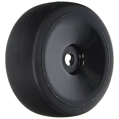 Traxxas 6475 S1 컴파운드 슬릭 타이어 Pre-Glued on 블랙 Dished 휠, 전면 (쌍, 세트)
