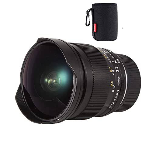 TTartisan 11mm F2.8 Ultra-Wide 어안 수동 카메라 렌즈 Campatible 소니 카메라 렌즈 파우치 백