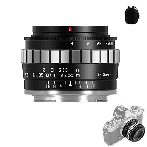 TTArtisan 23mm F1.4 APS-C 렌즈 호환가능한 니콘 Z-Mount 카메라 Z6 Z7 Z50 Z5 Z6II Z7II