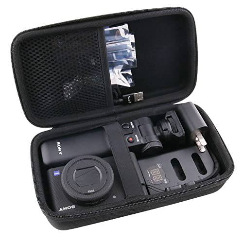 WAIYUCN 하드 EVA 캐링 케이스 소니 ZV-1 카메라 브이로그 악세사리 키트 케이스 (큰)