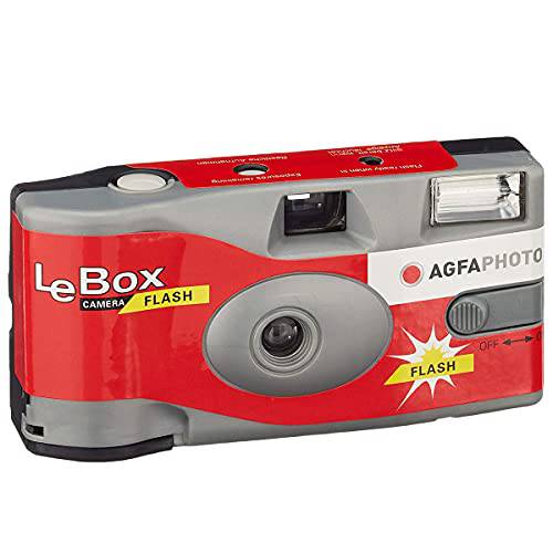 Agfa 10-Pack 일회용 카메라 AgfaPhoto LeBox APX ISO 400 필름- 27 Exposures 플래시 (CAMFLASH)
