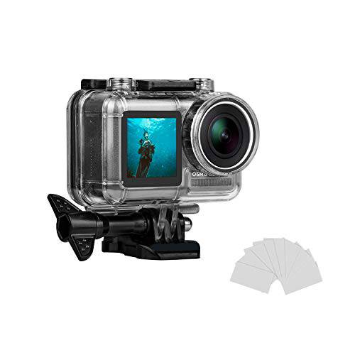 Kitspeed 하우징 케이스 DJI 오즈모 액션 카메라 방수 케이스 45M 다이빙 보호 하우징 쉘 케이스