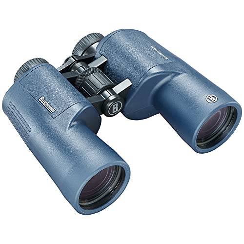 Bushnell H2O 7x50 방수 포로 쌍안경 7x50mm 다크 블루 포로 WP/ FP, 트위스트 Up Eyecups, 박스 6L 157050R
