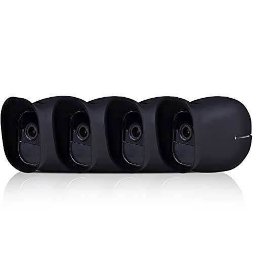 4 x 실리콘 스킨 Arlo 카메라, 보호 방수 커버 케이스 Arlo 프로 and Arlo 프로 2 무선 스마트 보안카메라, CCTV Accessories(Not Arlo 프로 4)