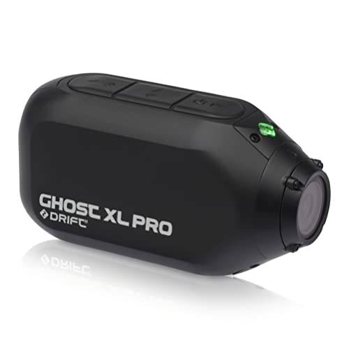 드리프트 고스트 XL 프로 - 4K 액션 카메라, 이미지 스테빌라이제이션, 방수, 회전가능 렌즈, 블랙박스 모드, Livestreaming, 클론 모드, 7hr 배터리 life at 1080P& 4.5hr 배터리 life at 4K