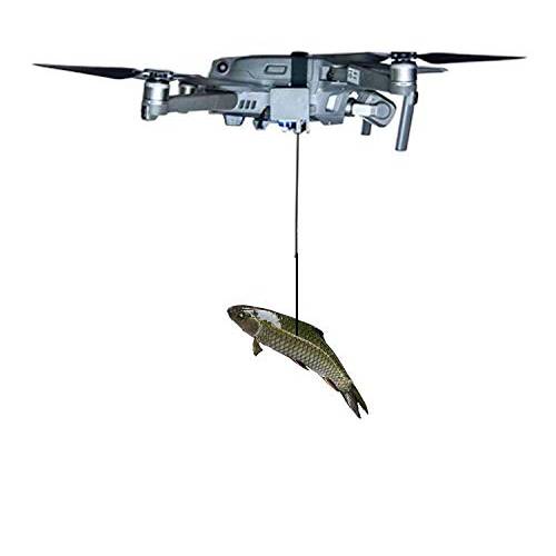 매빅 2 프로/ 줌 드론 클립 Payload Delivery Airdropper 수송 디바이스 드론 릴리즈 낚시 미끼 릴리즈 낚시 드론 캐링 웨딩 신청 디바이스 Drone(Load 용량 0.95Ib)