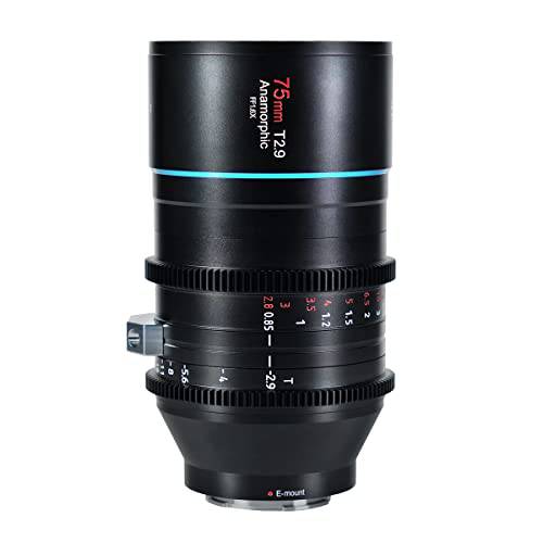 SIRUI 75mm T2.9 1.6X Full-Frame 아나모픽 렌즈 시네마 렌즈 (E 마운트)