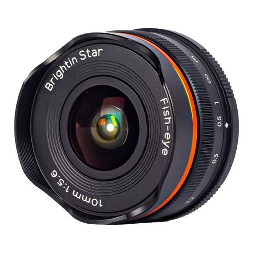 Brightin 스타 10mm F5.6 APS-C 수동 포커스 미러리스 카메라 렌즈, 호환 후지 XF 마운트 X-PRO1/ 2/ 3, X-E1/ E2/ E3/ E4, X-H1/ H2, X-T10/ T2/ T3/ T100/ T4, X-A1/ A10/ A2/ A3/ A5/ A20, XS-10, X-M1(Black)