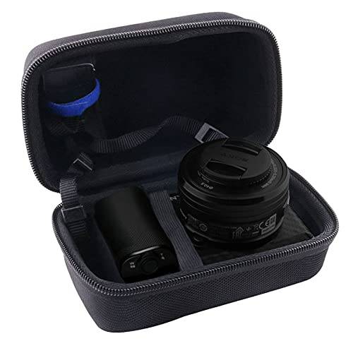 WERJIA 하드 캐링 케이스 호환가능한 소니 알파 ZV-E10/ ZV-E10L 미러리스 디지털 Camera(CASE Only)