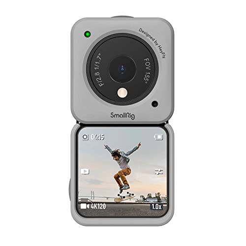 SmallRig 전용 케이스 Only DJI 액션 2 Dual-Screen 콤보 카메라, 포함 자석 부착물,  그레이 - 3627