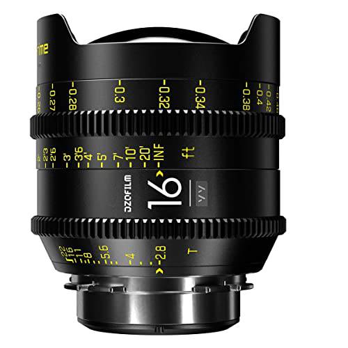 DZOFILM Vespid 프라임 16mm T2.8 풀 프레임 시네마 렌즈, PL 마운트
