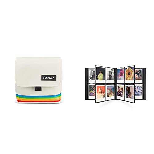 Polaroid Originals 박스 카메라 백, 화이트 (6057)&  포토 앨범 - 라지
