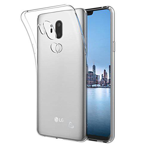 LG G7 ThinQ 케이스, LUVVITT [Clarity] 크리스탈 클리어 스크레치 방지 플렉시블 TPU 젤 러버 소프트 실리콘 Protective 케이스 for LG G7 Thinq 2018 - 클리어