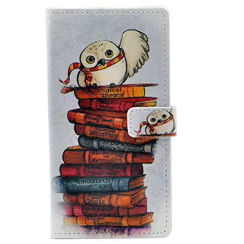 아이폰 7 플러스 케이스, Cute Owl Magical 가죽 플립 지갑 카드 케이스 스탠드 커버 for 아이폰 8 플러스, 아이폰 7 플러스