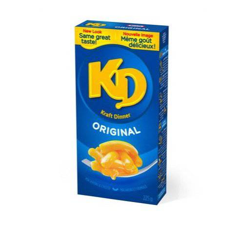 KD Kraft Dinner Original, 오리지날, 오리지날 Macaroni and 치즈, 225g {Imported from 캐나다}