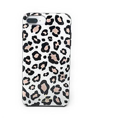 kate spade New York Leopard Print Protective Rubber Case For iPhone 8 Plus/iPhone 7 Plus/iPhone 6 Plus