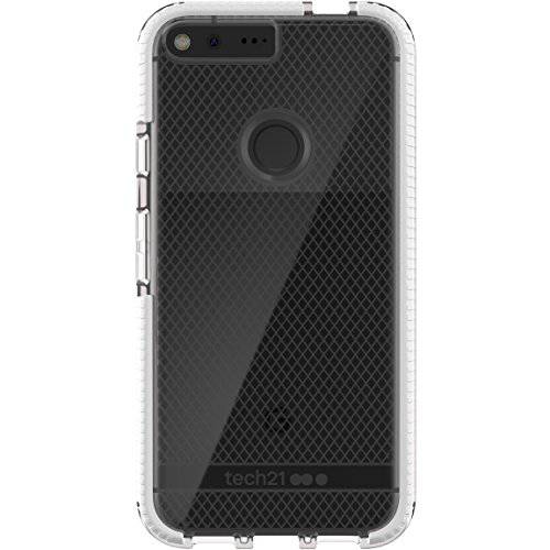 테크 21 휴대폰, 스마트폰 케이스 for 구글 Pixel XL - 클리어/ 화이트