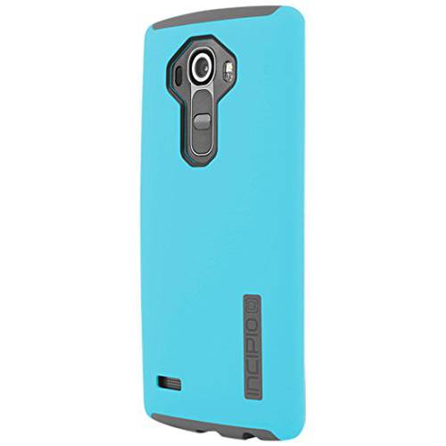 LG G4 케이스, Incipio [Shock Absorbing] DualPro 케이스 for LG G4-Light Blue/ 차콜, 숯