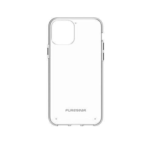 PureGear 슬림 쉘 케이스for 애플 아이폰 11 Pro, Ultra-Thin and Sleek, 플렉시블 and Durable, Protective Snap-On 케이스, Functional 메탈 Buttons (Clear)