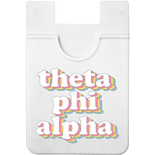 Theta Phi Alpha - Retro Koala 파우치 - 접착식, 스티커 휴대폰, 스마트폰 지갑